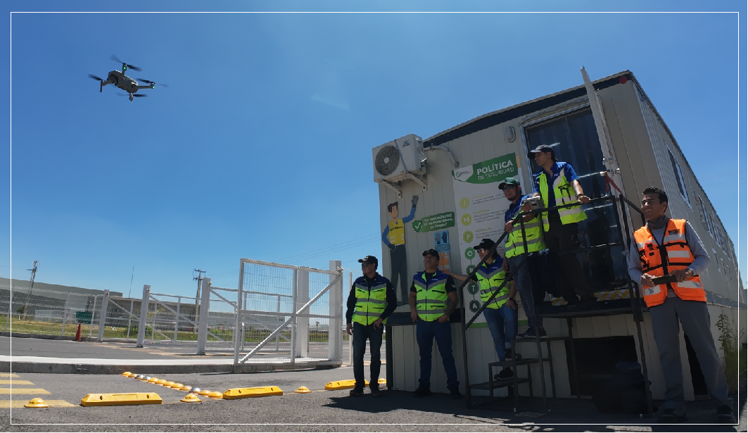 Prácticas profesionales de operación de drones