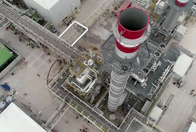 Inspección para instalaciones industriales
